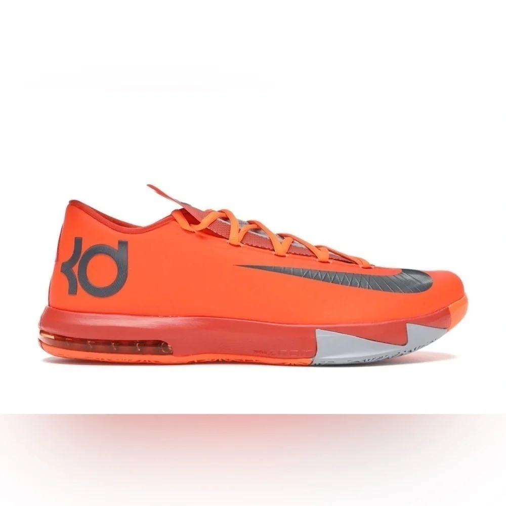 Nike KD 6 “NYC 66” limited edition basketball shoes bright orange 6Y or women 8
